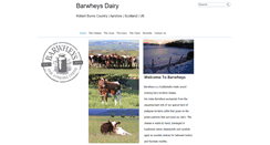Desktop Screenshot of barwheysdairy.co.uk